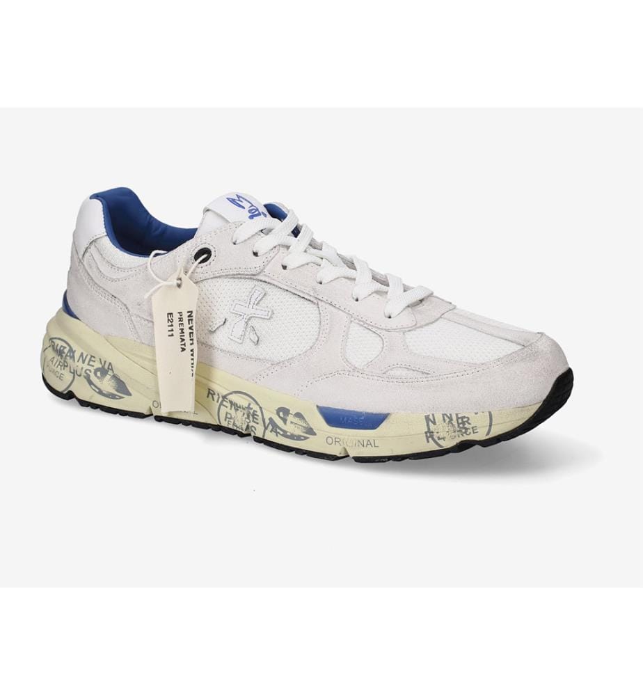 Baskets Mase - Blanc et Bleu clair