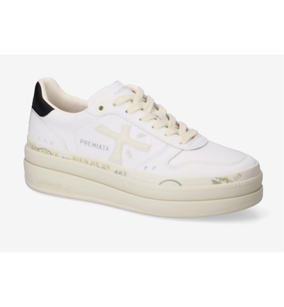 Baskets Micol - Blanc et Noir