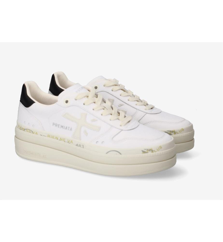 Baskets Micol - Blanc et Noir