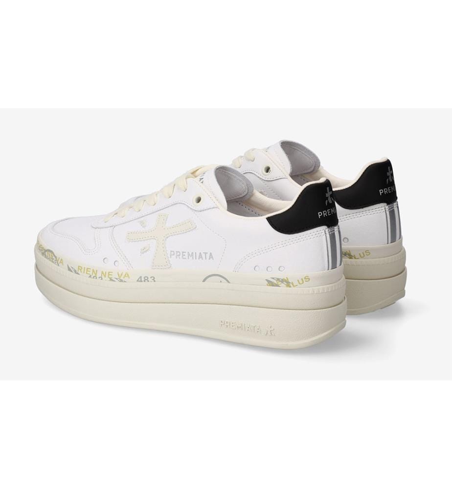 Baskets Micol - Blanc et Noir
