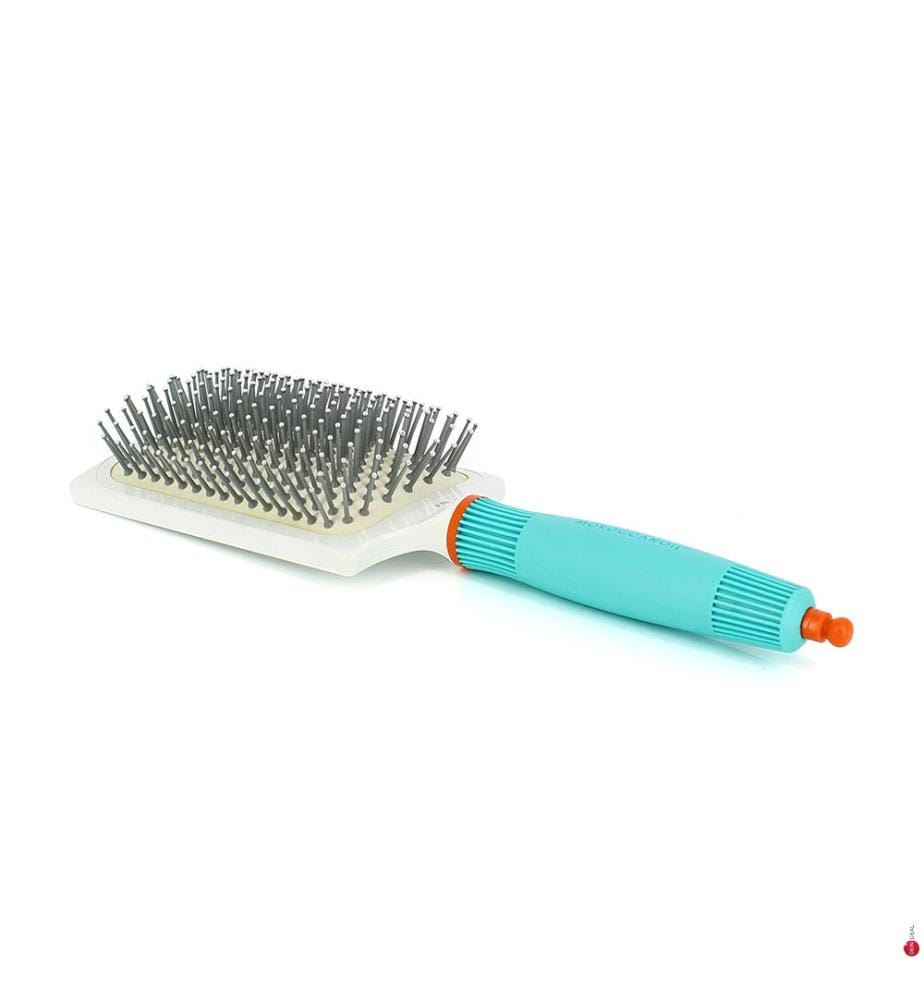 Ceramic Paddle Brush - Blue and White