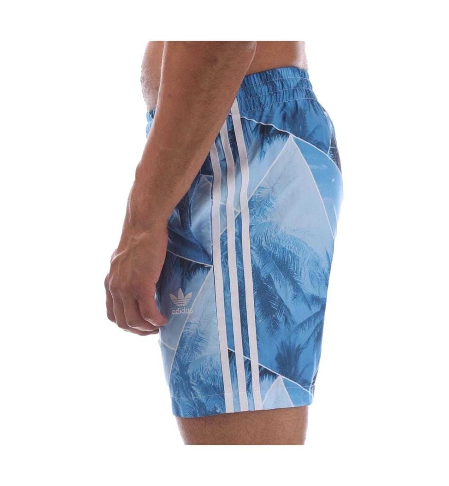 Adidas - Short de bain motif/style imprimé palmier ORIGINALS - Homme