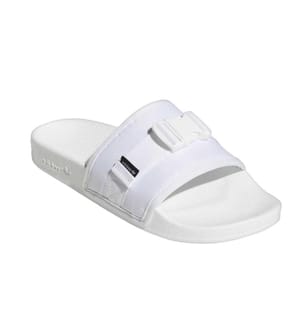Adidas - "Adilette" Badesandale für Damen, Stoff, Flach