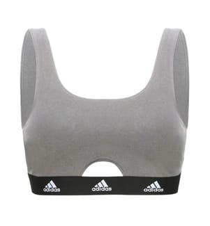 Adidas - Bralette für Damen, Runder Auschnitt, Baumwolle, Komfortabel