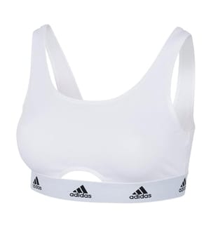 Adidas - Bralette für Damen, Runder Auschnitt, Baumwolle, Komfortabel