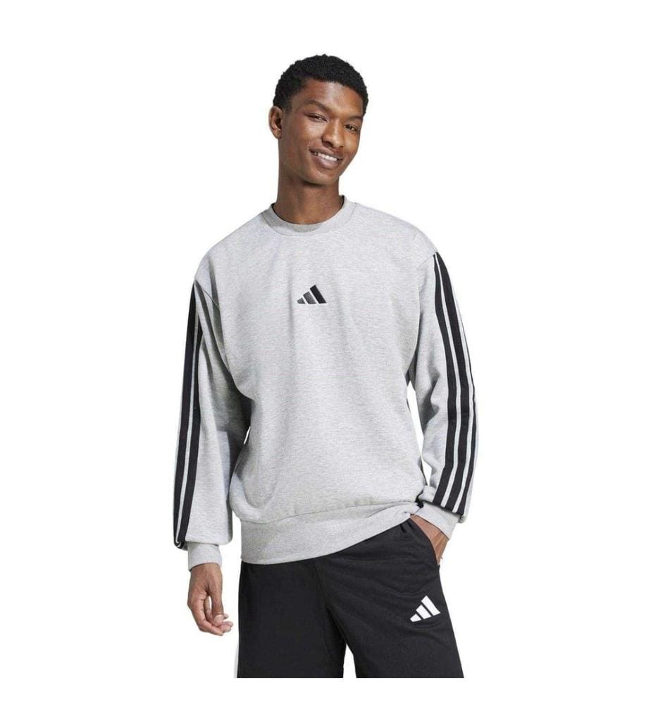 Adidas - Sweat motif/style 3 rayures ESSENTIALS - Homme
