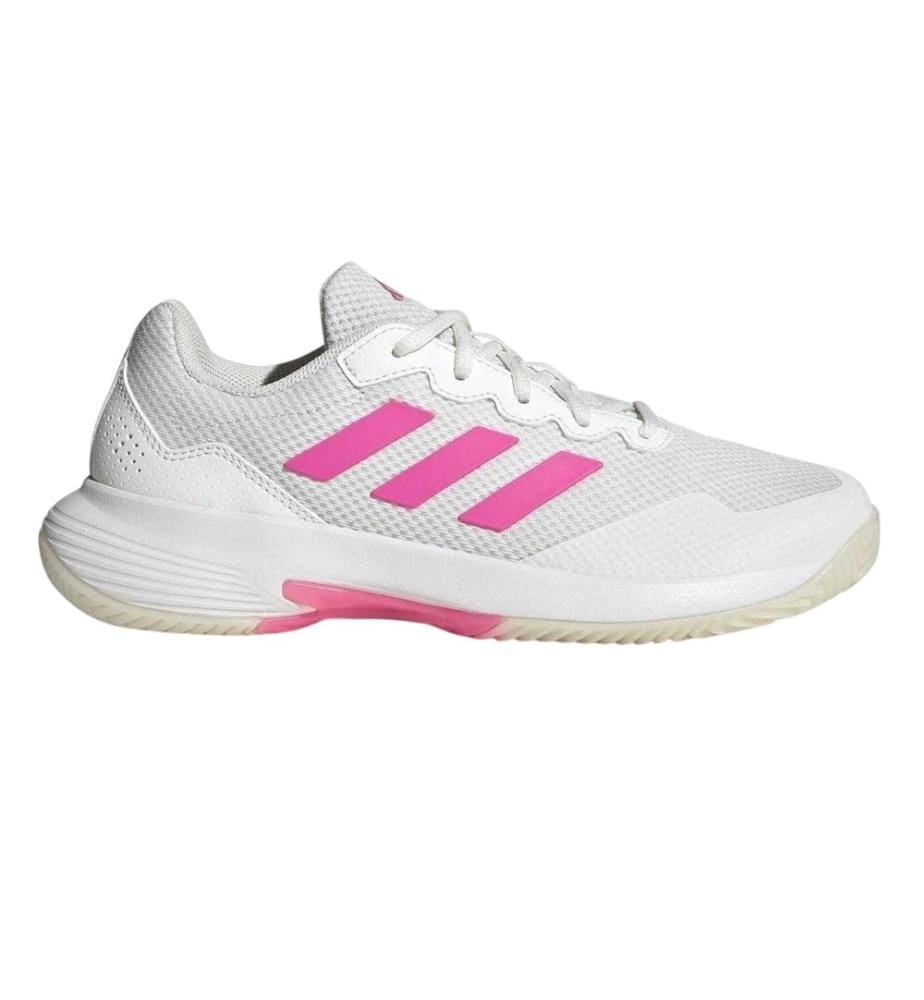 Adidas - Chaussures de tennis motif/style 3 rayures GAMECOURT 2.0 - Femme