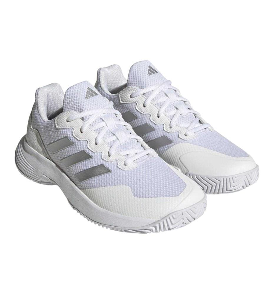 Adidas - Chaussures de tennis motif/style 3 rayures GAMECOURT 2.0 - Femme