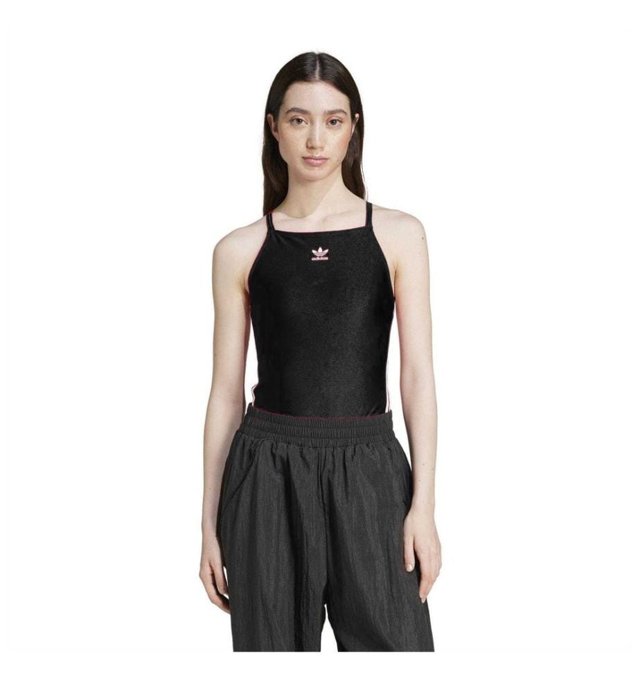 Adidas - Body sans manches motif/style 3 rayures - Femme