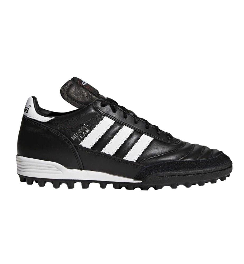 Adidas - "Mundial Team" Künstlicher Boden Fussballschuhe für Herren, Leder, Flach