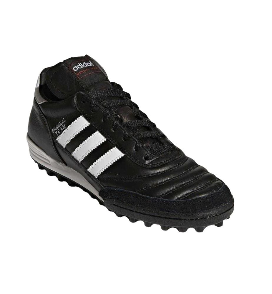 Adidas - "Mundial Team" Künstlicher Boden Fussballschuhe für Herren, Leder, Flach