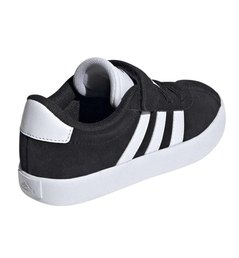 Adidas - "VL Court 3.0" 3 Streifen Sneaker für Jungen, Wildleder-Besatz
