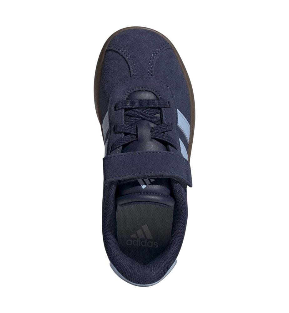 Adidas - "VL Court 3.0" 3 Streifen Sneaker für Jungen, Wildleder-Besatz