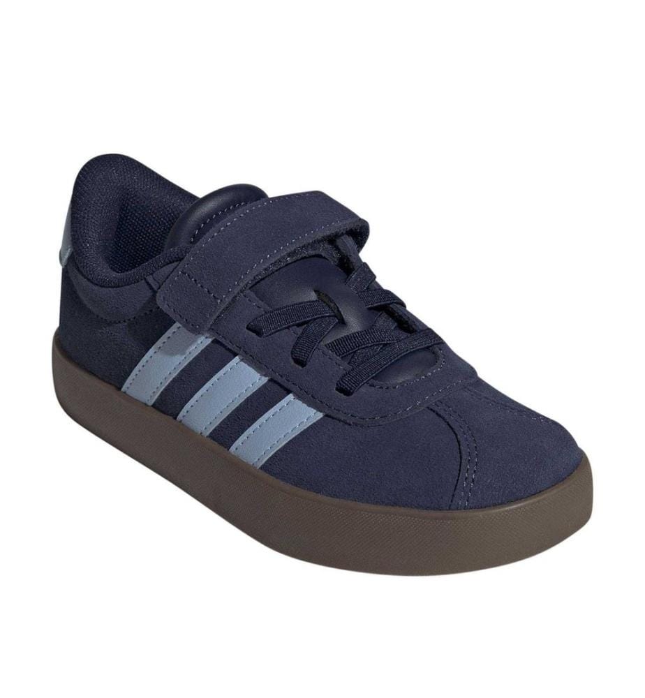 Adidas - "VL Court 3.0" 3 Streifen Sneaker für Jungen, Wildleder-Besatz