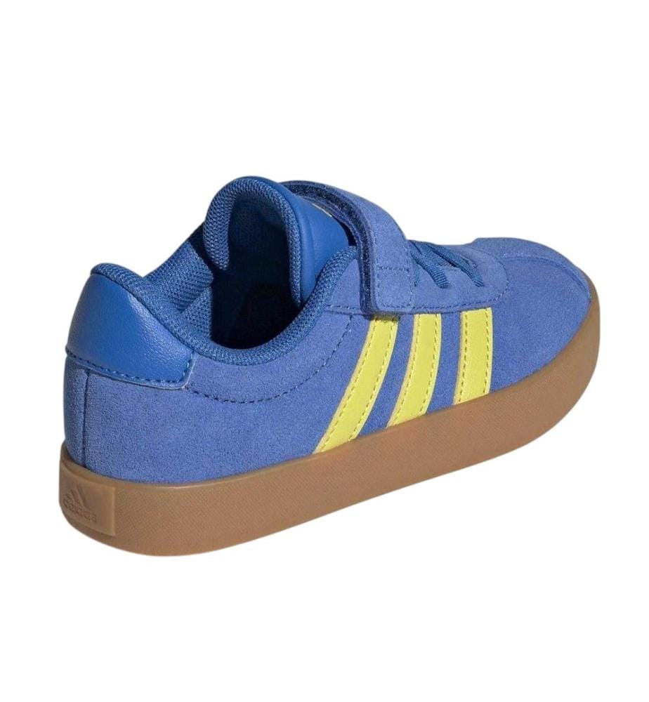 Adidas - "VL Court 3.0" 3 Streifen Sneaker für Jungen, Wildleder-Besatz