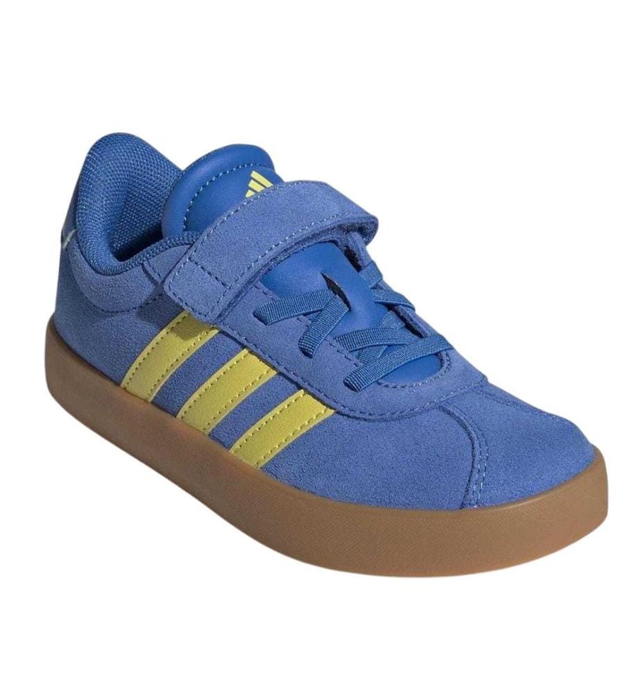 Adidas - "VL Court 3.0" 3 Streifen Sneaker für Jungen, Wildleder-Besatz