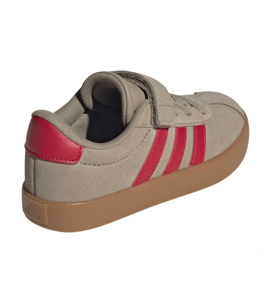 Adidas - "VL Court 3.0" 3 Streifen Sneaker für Jungen, Wildleder-Besatz