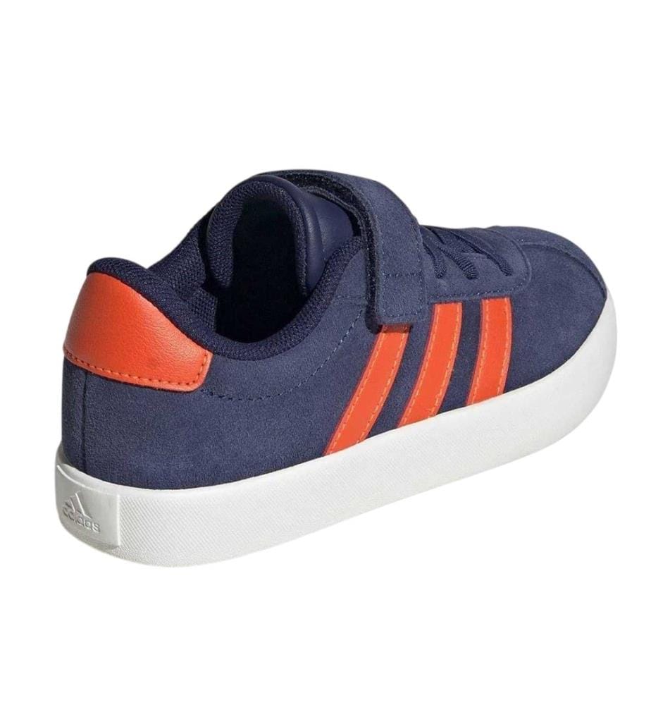 Adidas - "VL Court 3.0" 3 Streifen Sneaker für Jungen, Wildleder-Besatz