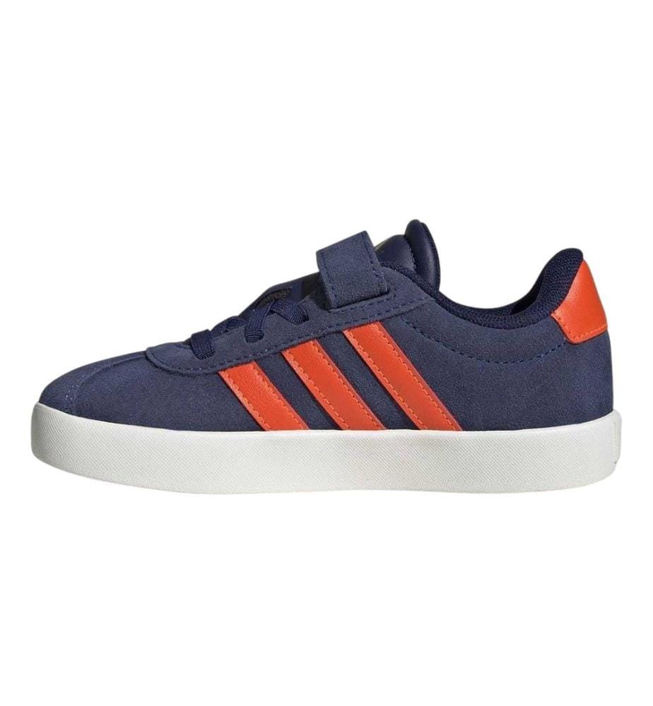 Adidas - "VL Court 3.0" 3 Streifen Sneaker für Jungen, Wildleder-Besatz