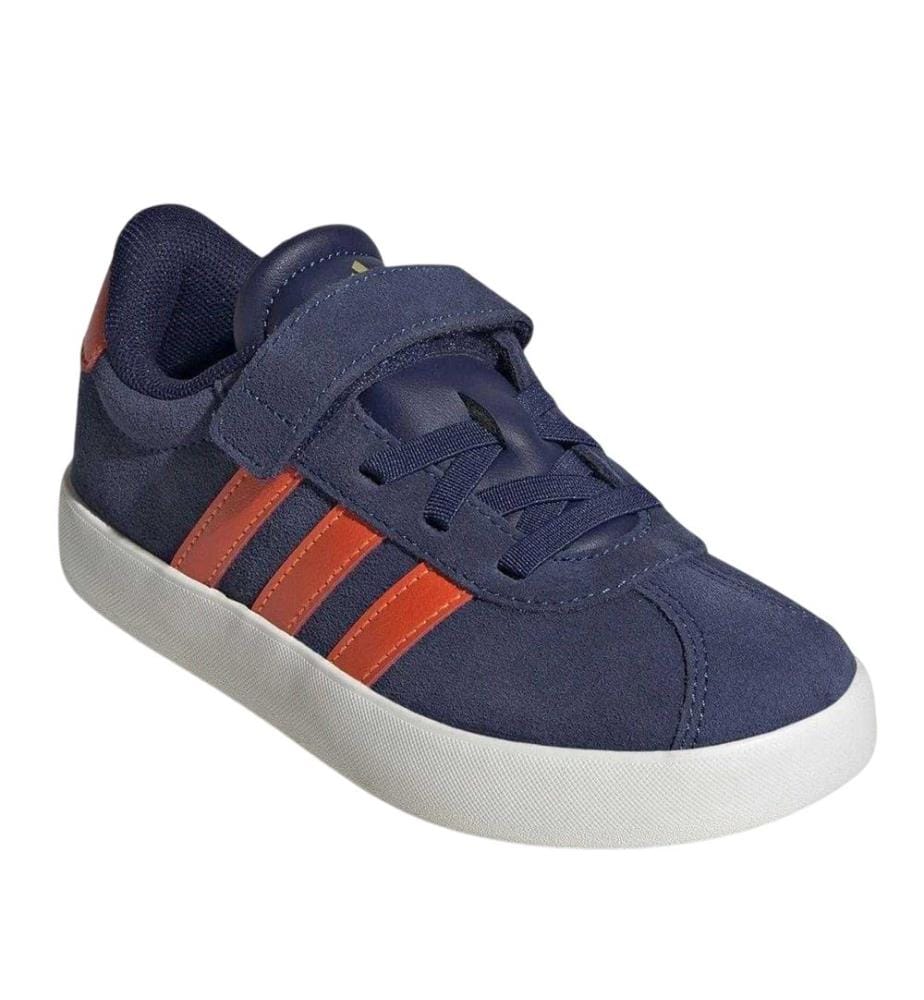 Adidas - "VL Court 3.0" 3 Streifen Sneaker für Jungen, Wildleder-Besatz