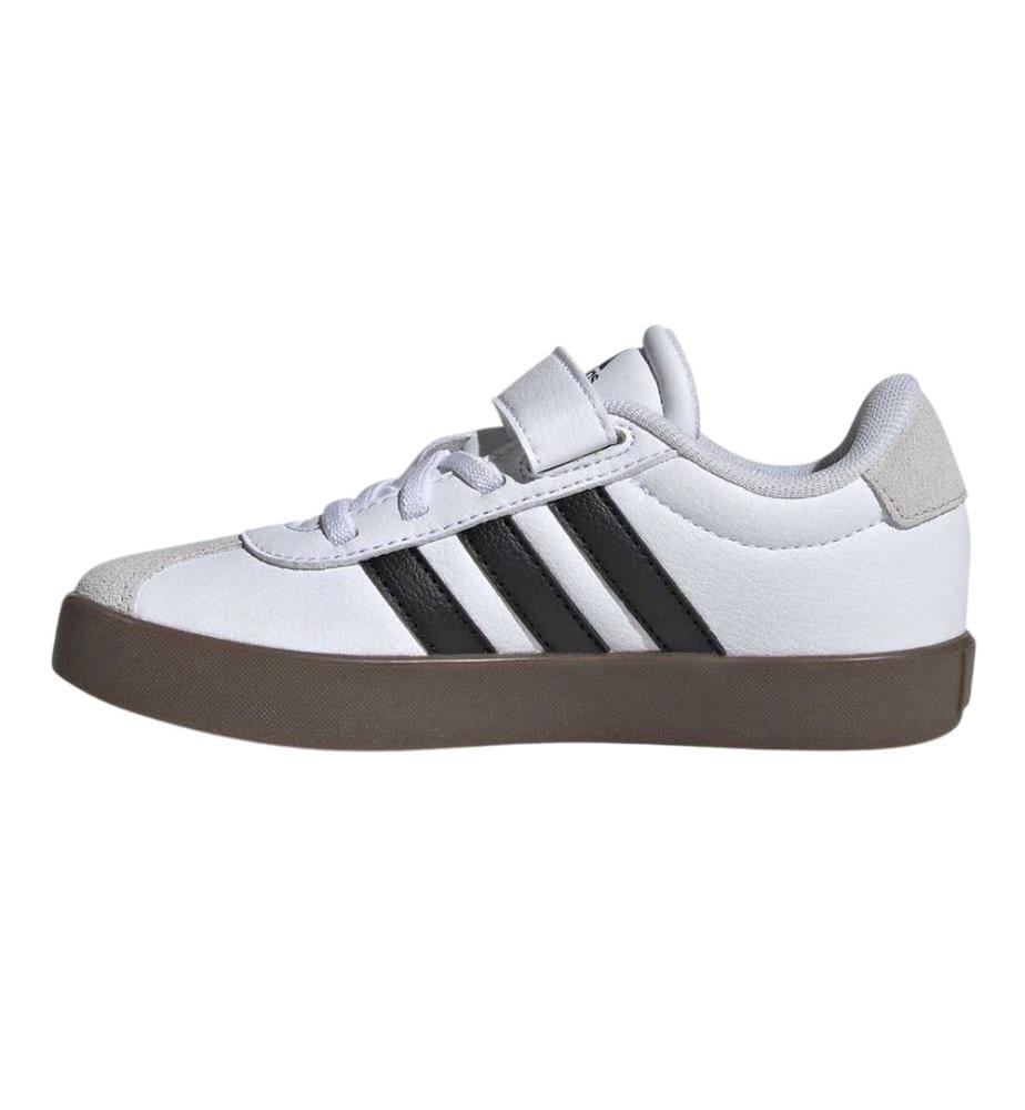 Adidas - "VL Court 3.0" 3 Streifen Sneaker für Jungen, Wildleder-Besatz