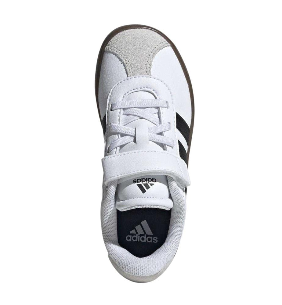Adidas - "VL Court 3.0" 3 Streifen Sneaker für Jungen, Wildleder-Besatz