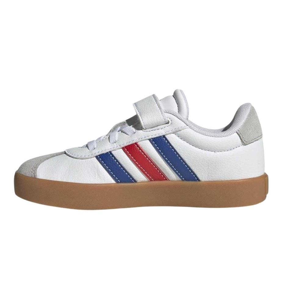 Adidas - "VL Court 3.0" 3 Streifen Sneaker für Jungen, Wildleder-Besatz
