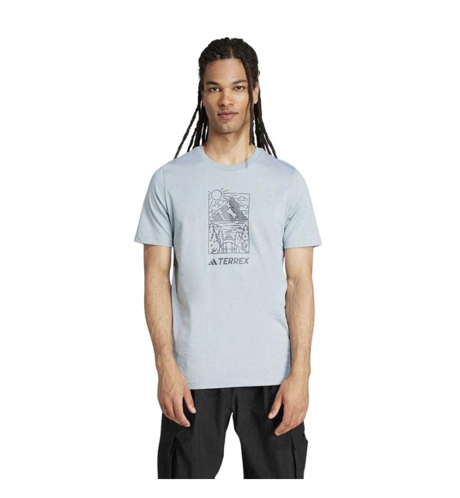 Adidas - T-shirt motif/style graphique TERREX - Homme