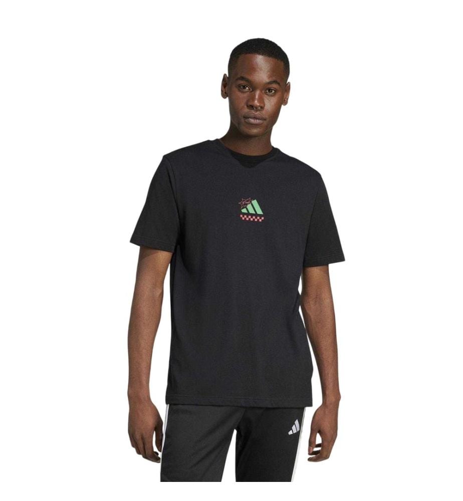 Adidas - T-shirt motif/style Pizza - Homme