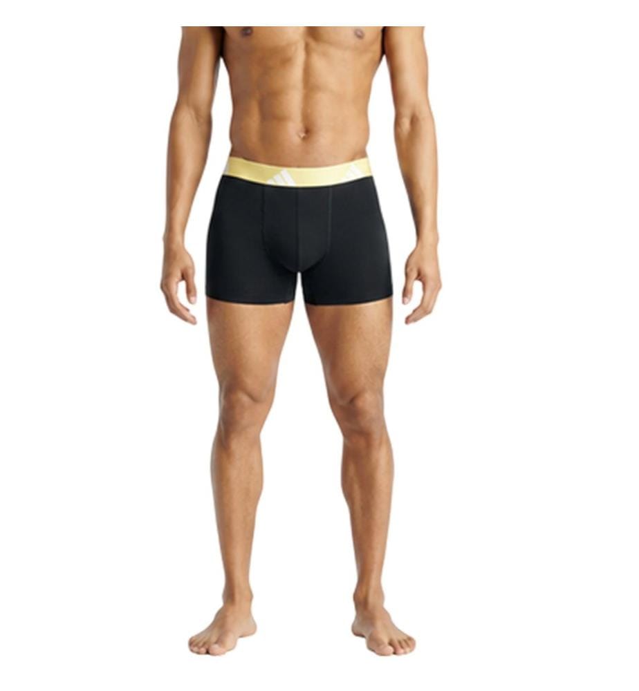 Adidas - Boxershorts für Herren, Flexibel, Baumwolle, Aktiv (3er-Pack)