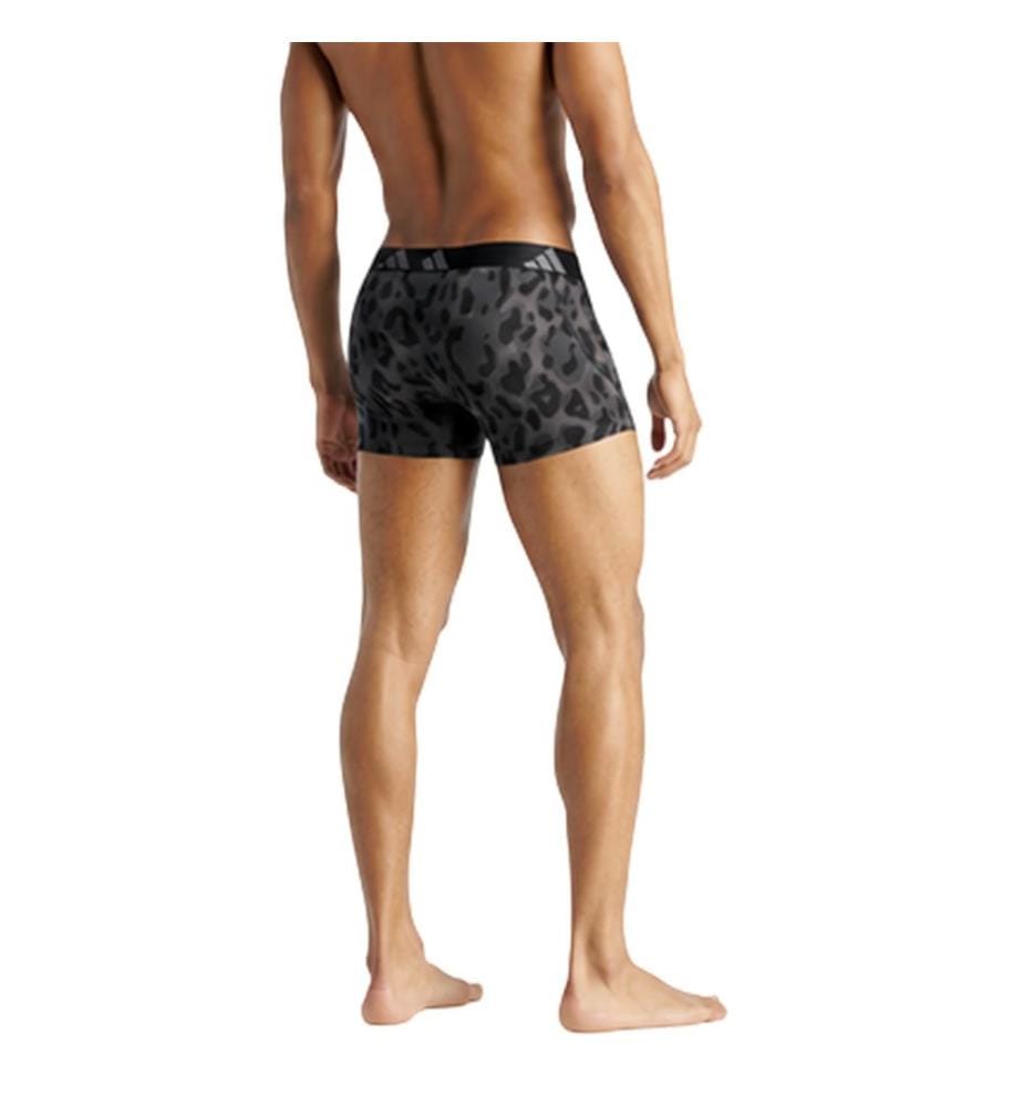 Adidas - Boxershorts für Herren, Flexibel, Baumwolle, Aktiv (3er-Pack)