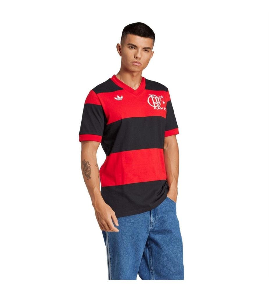 Adidas - Maillot domicile motif/style CR Flamengo - Homme