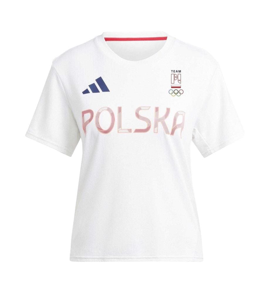 Adidas - "Olympic Poland" T-Shirt für Damen