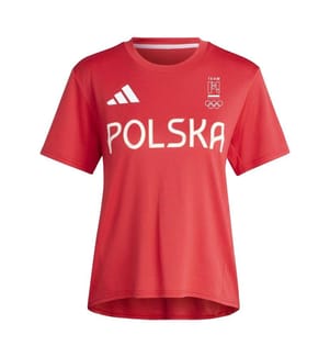 Adidas - "Olympic Poland" T-Shirt für Damen