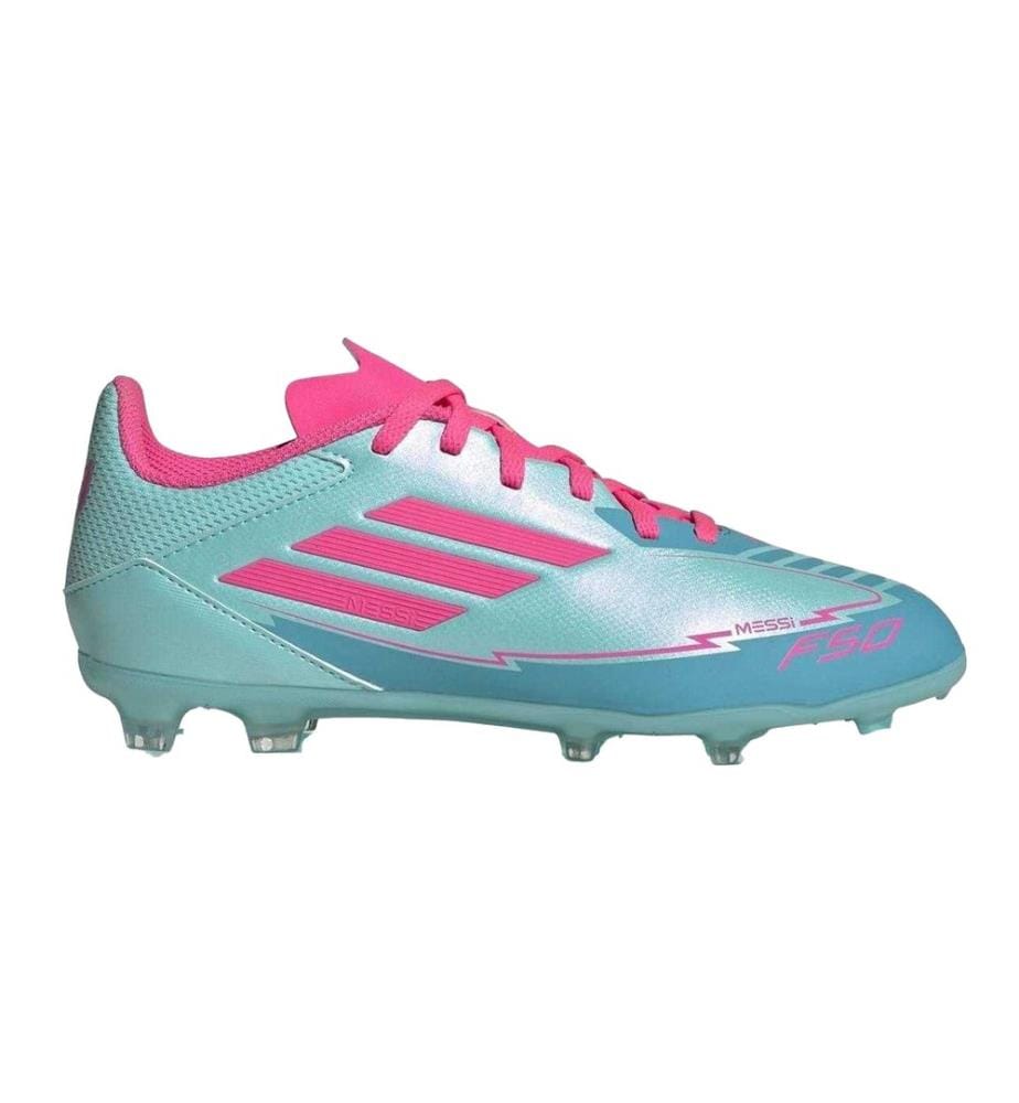 Adidas - "Messi F50" 3 Streifen Fussballschuhe mit festem Boden für Kinder