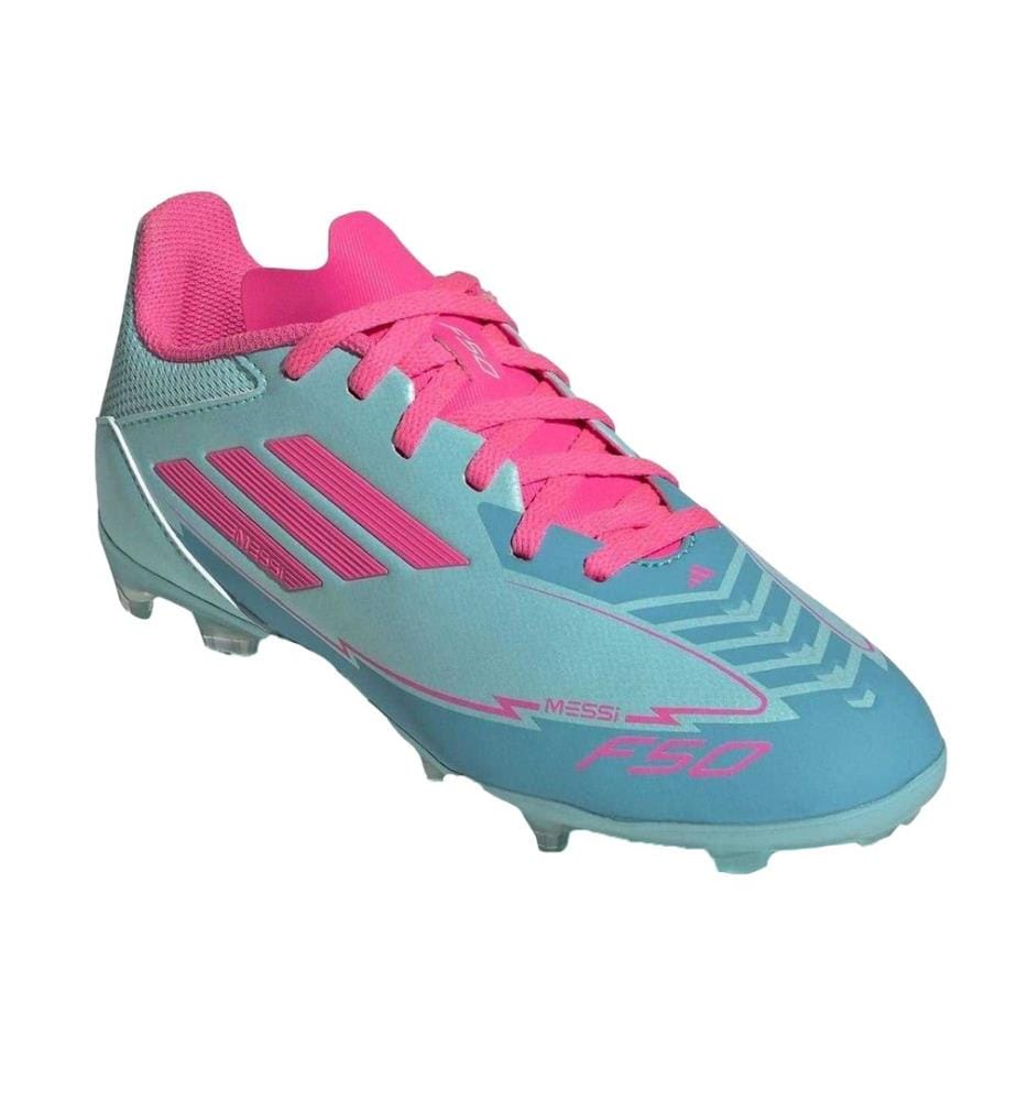 Adidas - "Messi F50" 3 Streifen Fussballschuhe mit festem Boden für Kinder