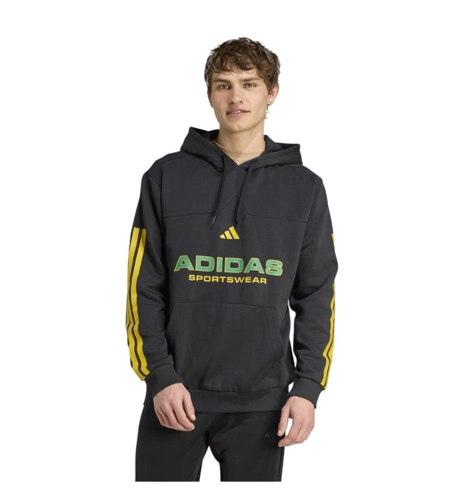 Adidas - Sweat à capuche sport motif/style à rayures HOUSE OF TIRO NATIONS PACK - Adulte