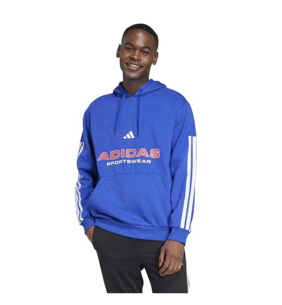Adidas - Sweat à capuche sport motif/style à rayures HOUSE OF TIRO NATIONS PACK - Adulte