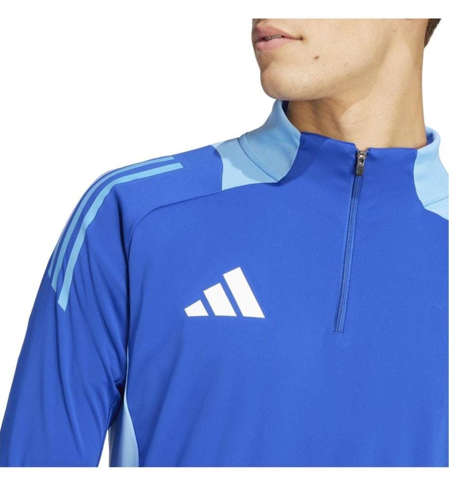 Adidas - Trikot für Herren, mit halbem Reissverschluss, Langärmlig