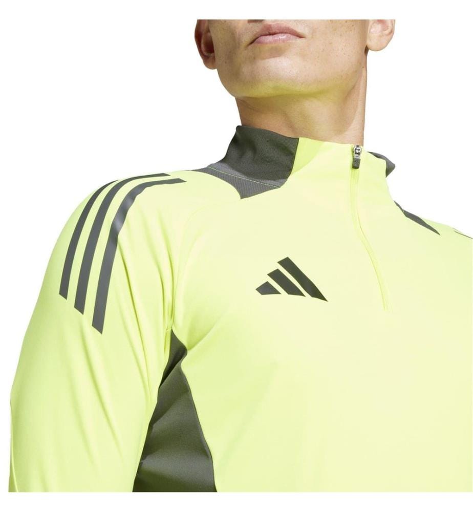 Adidas - Trikot für Herren, mit halbem Reissverschluss, Langärmlig
