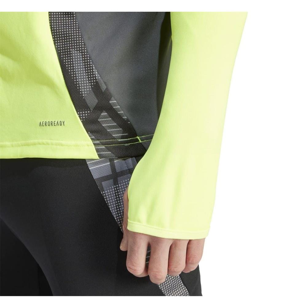 Adidas - Trikot für Herren, mit halbem Reissverschluss, Langärmlig