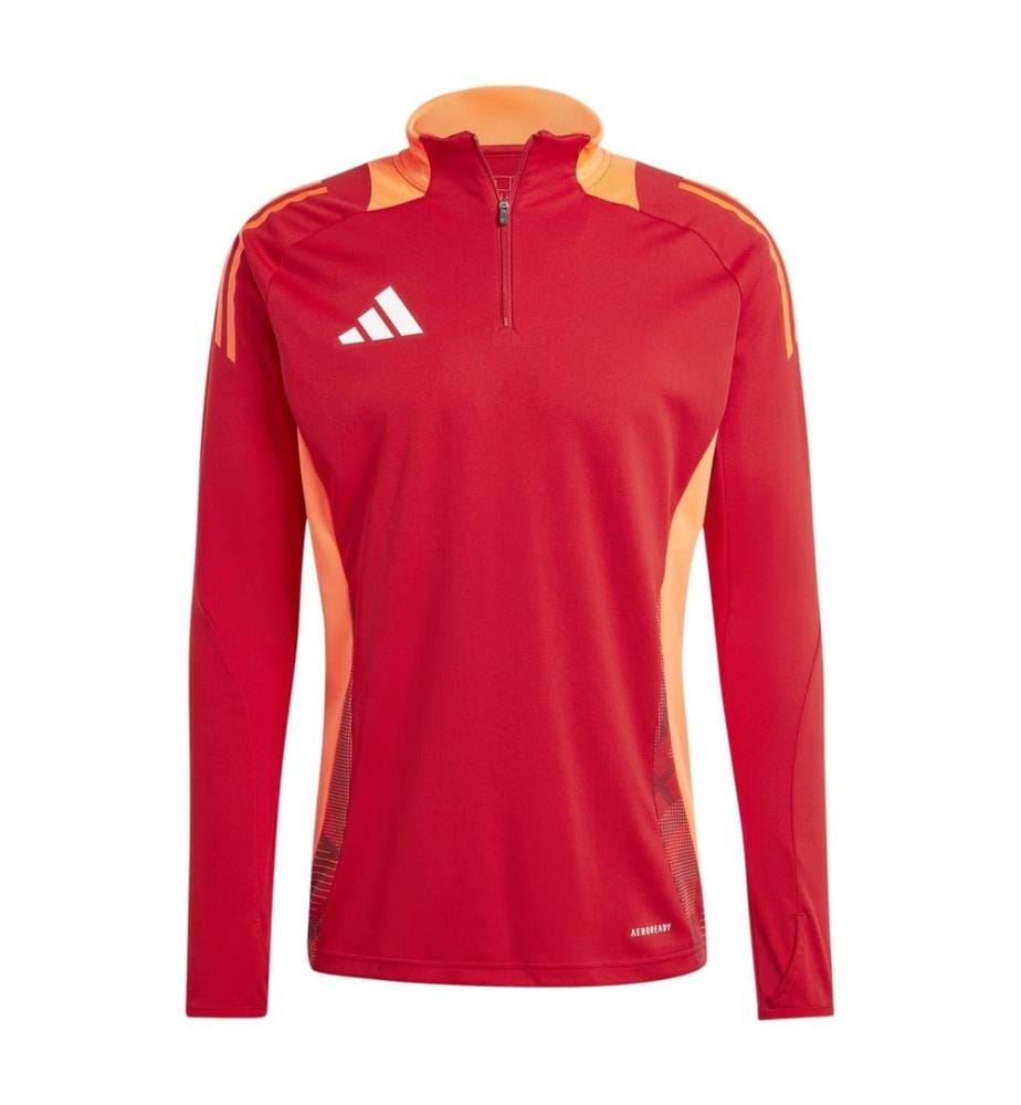 Adidas - Trikot für Herren, mit halbem Reissverschluss, Langärmlig