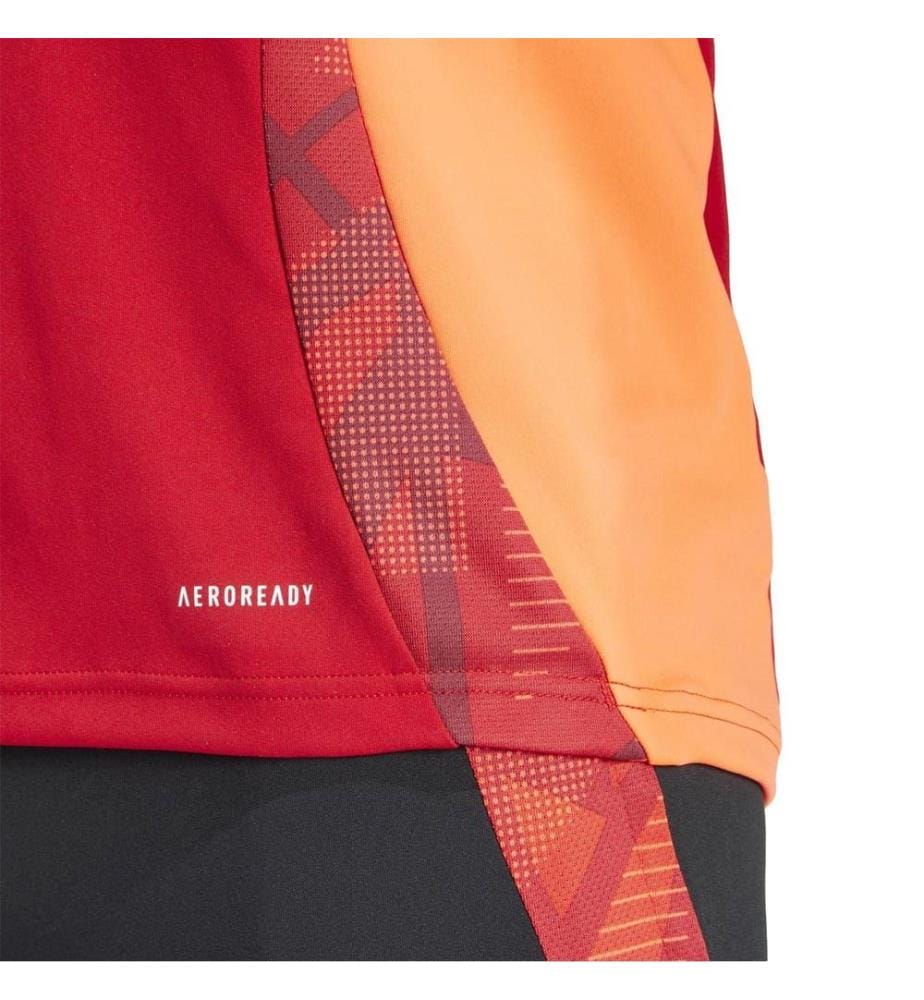 Adidas - Trikot für Herren, mit halbem Reissverschluss, Langärmlig
