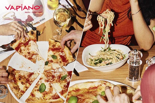 Wertgutschein für 2 Vapiano-Restaurants