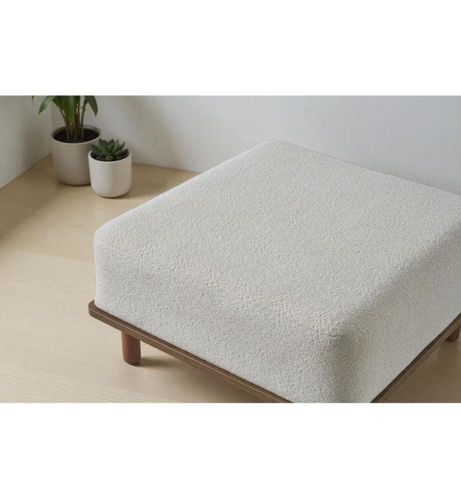 Pouf Pia - Blanc