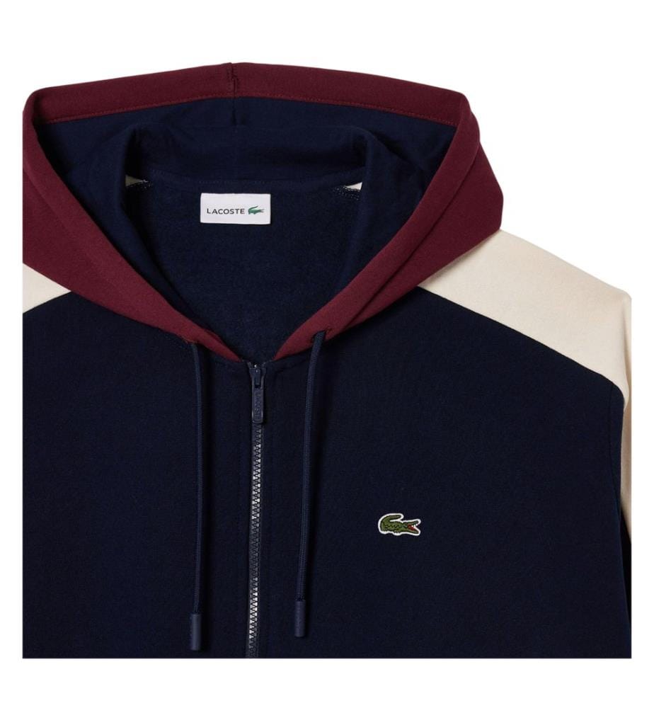 Lacoste - Kapuzenpullover für Herren, Durchgehender Reissverschluss