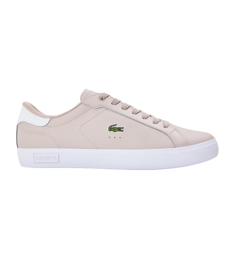 Lacoste - "Powercourt" Sneaker für Herren, Leder, Flach