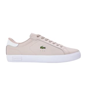 Lacoste - "Powercourt" Sneaker für Herren, Leder, Flach