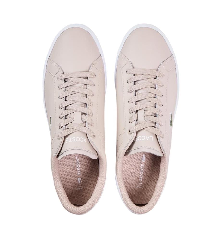 Lacoste - "Powercourt" Sneaker für Herren, Leder, Flach