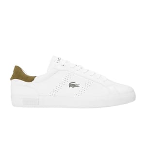 Lacoste - "Powercourt" Sneaker für Herren, Leder, Flach